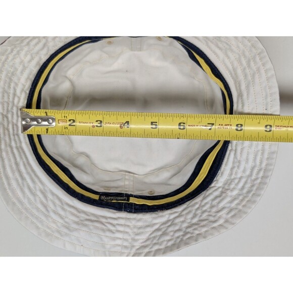 Polo Ralph Lauren Bucket Hat Cap No Size On Hat Size M/L Adult Plaid And Stripes - Picture 10 of 10